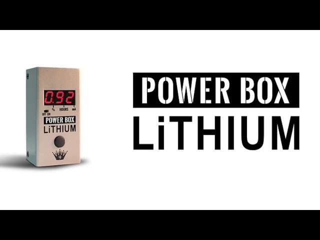 ギター BIG JOE POWER BOX LITHLUM 48230806-03S BIG JOE POWER BOX LITHLUM 48230806-03S
