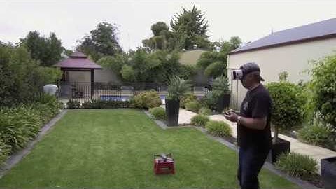 $25 FPV Goggles trial with Mavic Pro