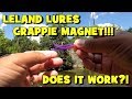CRAPPIE MAGNET Combo!! DOES IT WORK?! Lure Review w/ EPF #1
