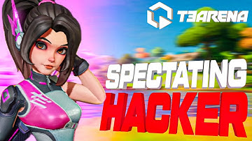 IS THIS GUY CHEATING?? SPECTATING A HACKER IN T3 ARENA....