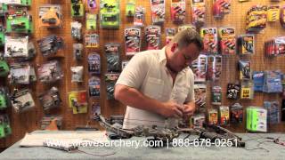 How To Change Your Compound Bow Strings At Home No Bow Press Required
