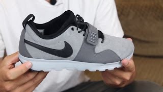 Invertir Espectador Grande Nike SB Trainerendor L Skate Shoes Review - YouTube