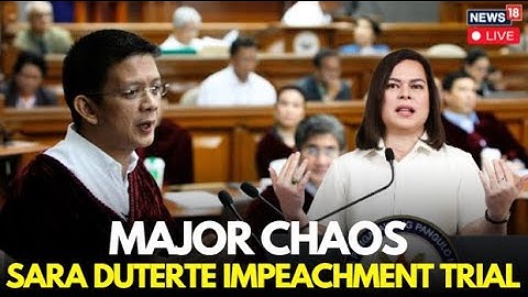 Sara Duterte Trial: SHOCKING Revelation | Opening VP Sara Duterte's Trial | Philippines LIVE N18G