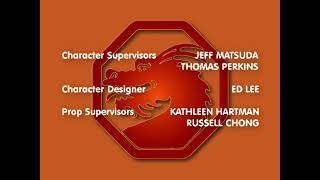 JACKIE CHAN ADVENTURES SEASON 1 CREDITS JC GROUP 2000