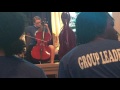 Rachel on cello at chapel