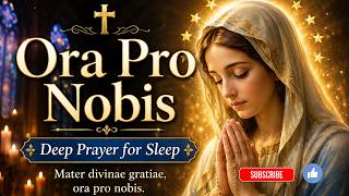 Mater Divinae Gratiae 🌙 Ora Pro Nobis ✝️ Gregorian Chant for Sleep & Peace (Deep Prayer Music) screenshot 4