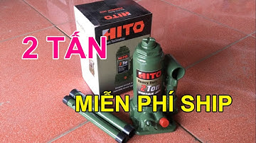 Con Đội Thủy Lực 2 Tấn Hito Miễn Phí Ship | Hotline: 0943909590