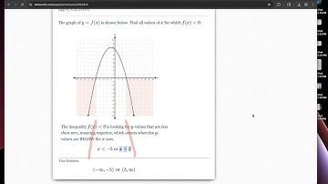 Algebra 2 | Interpreting Graphs of Functions