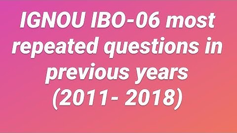 IBO_06(INTERNATIONAL BUSINESS FINANCE)IGNOU