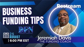 Live with Jeremiah Davis, August 25