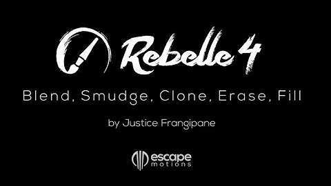 Rebelle 4 Tutorials: Blend, Smudge, Clone, Fill, and Erase Tool