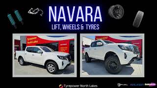 Nissan Navara gets a Lift, UCA's, Wheels and Tyres