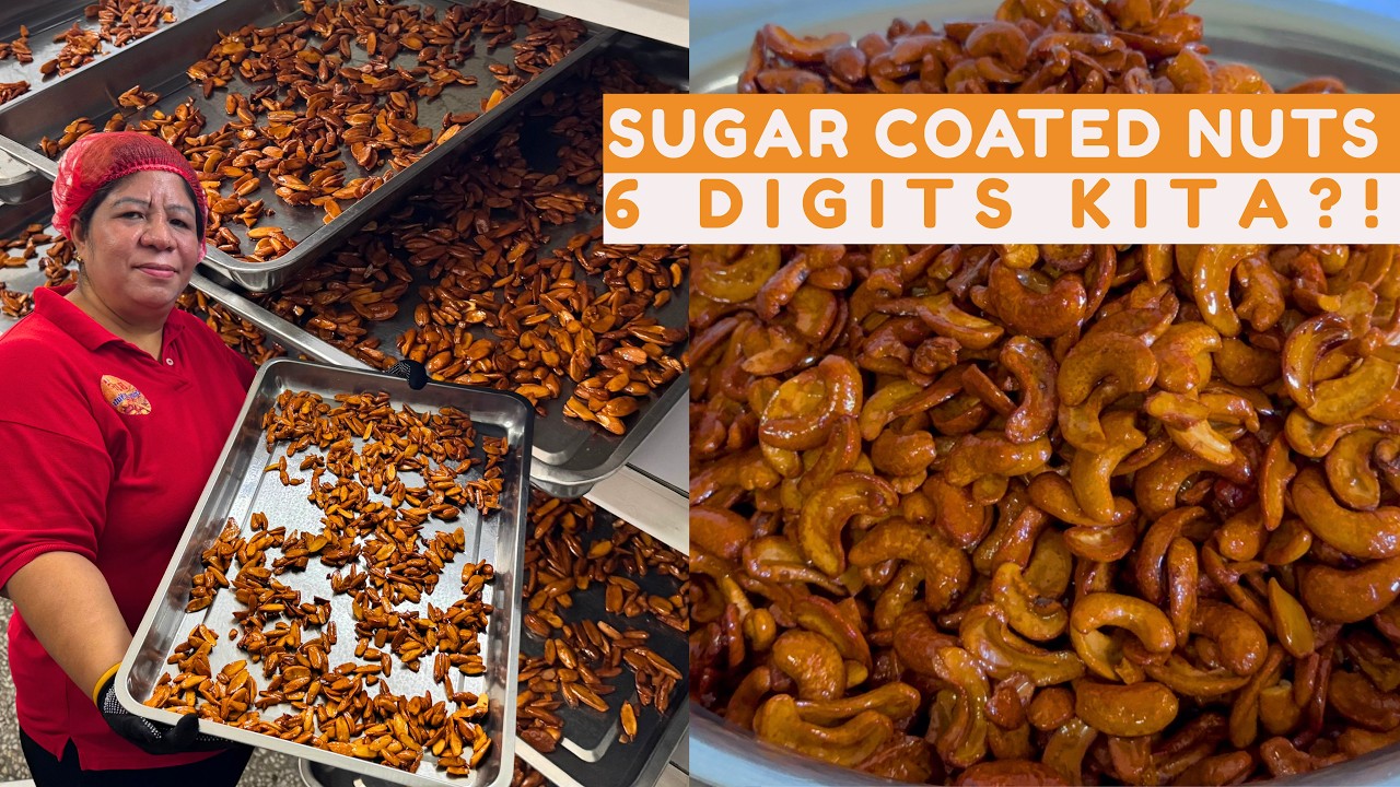 SUGAR COATED NUTS Pang Negosyo! Lessons & Success as Manufacturer! *Inspiring*