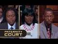 Man Says He's The Father, Woman Says It's The Man She Cheated With (Full Episode) | Paternity Court