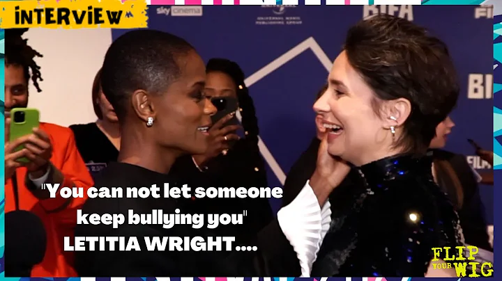 LETITIA WRIGHT CELEBRATING A HUGE YEAR IN HER CARE...
