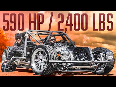 Fastest Track Car Engine Power Has Ever Built! No Body and a 590hp LS!
