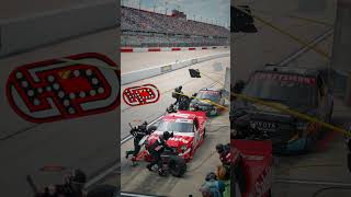 Poetry in motion 😮‍💨 #nascar #pitcrew #motorsports #pitstop #trucks