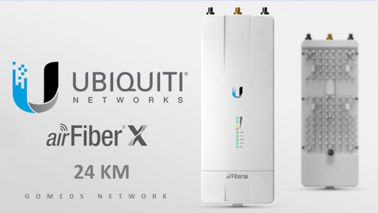 AIRFIBER 5X - GOMEDS NETWORK - 24 KM - YouTube