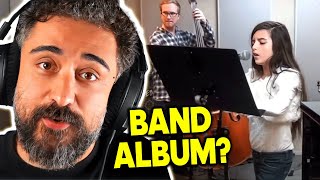 I have an idea | Angelina Jordan & band - Jamming on Portrait of a child | REACTION