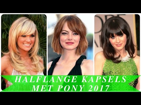 Video: Trendy kapsels in 2021 voor halflang haar met pony voor een vrouw van 45 jaar