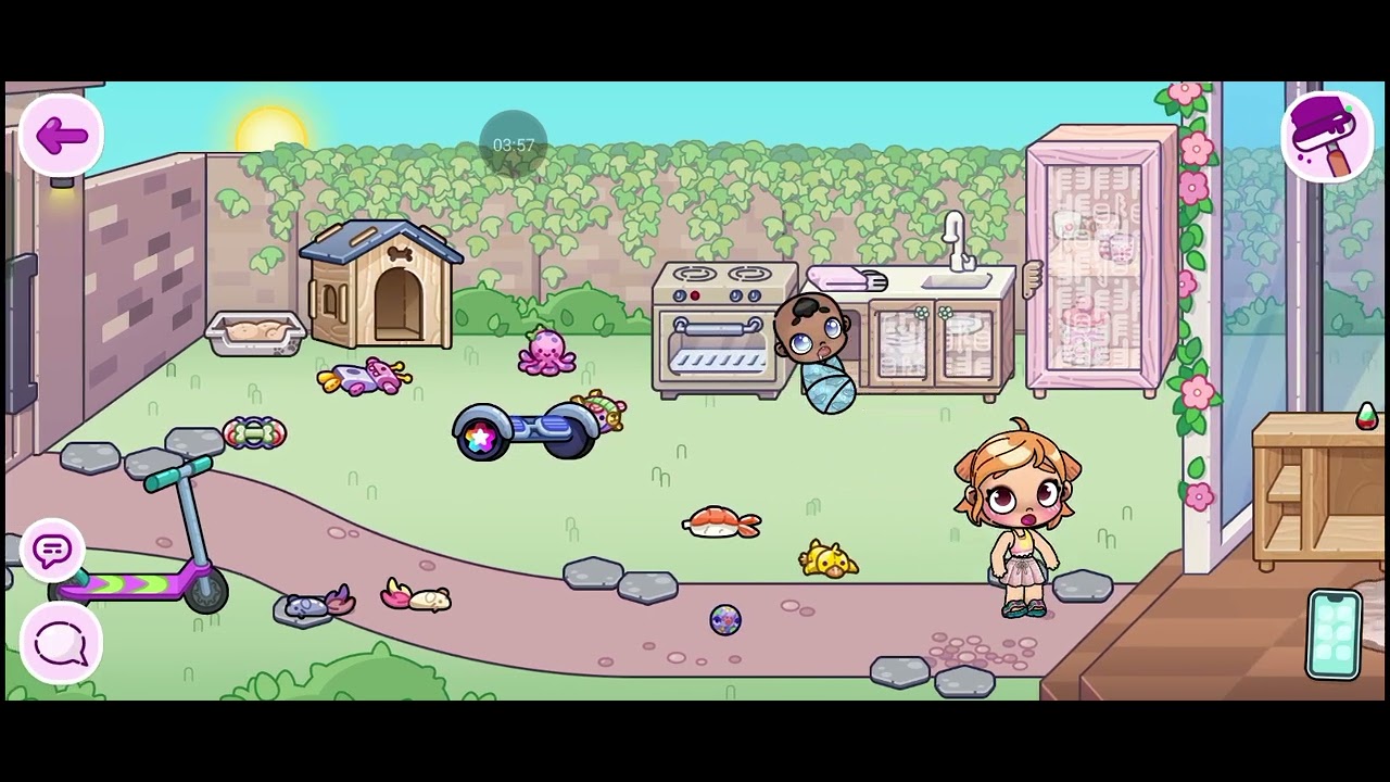 Rotina contratei uma babá a Maitê gostou da babá? ( Com voz ) Não mostra o rosto 