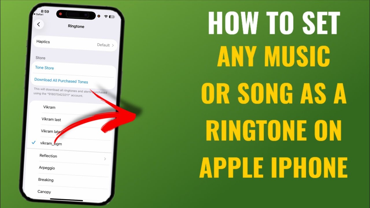 How to Set Any Music or Song as a Ringtone on Your Apple iPhone ...