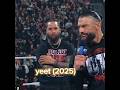 roman reigns doing yeet