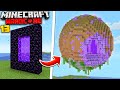 I Transformed The Nether Portal In Minecraft Hardcore!