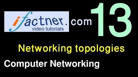 Network typology & How bus topology works, 13, Computer Networking tutorial for beginners