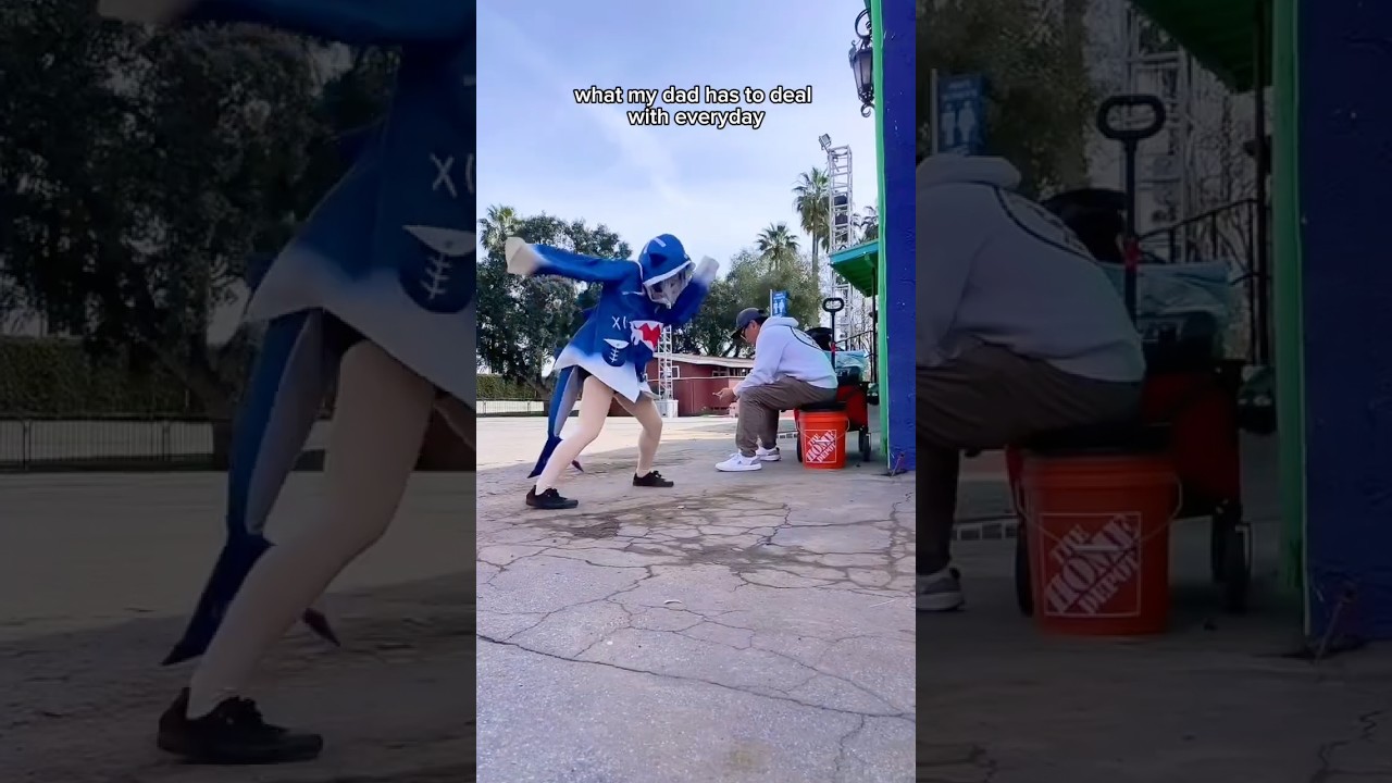 a shark’s rat dance 🦈🎶 | Gawr Gura Cosplay #gawrgura #vtuber #cosplay #cosplaydance #hamucotton
