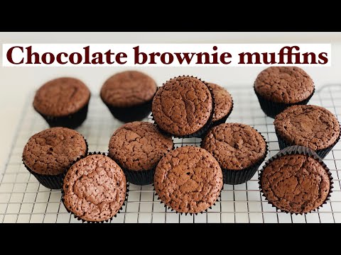 Best Ever Chocolate brownie muffins | Easy And Perfect Recipe