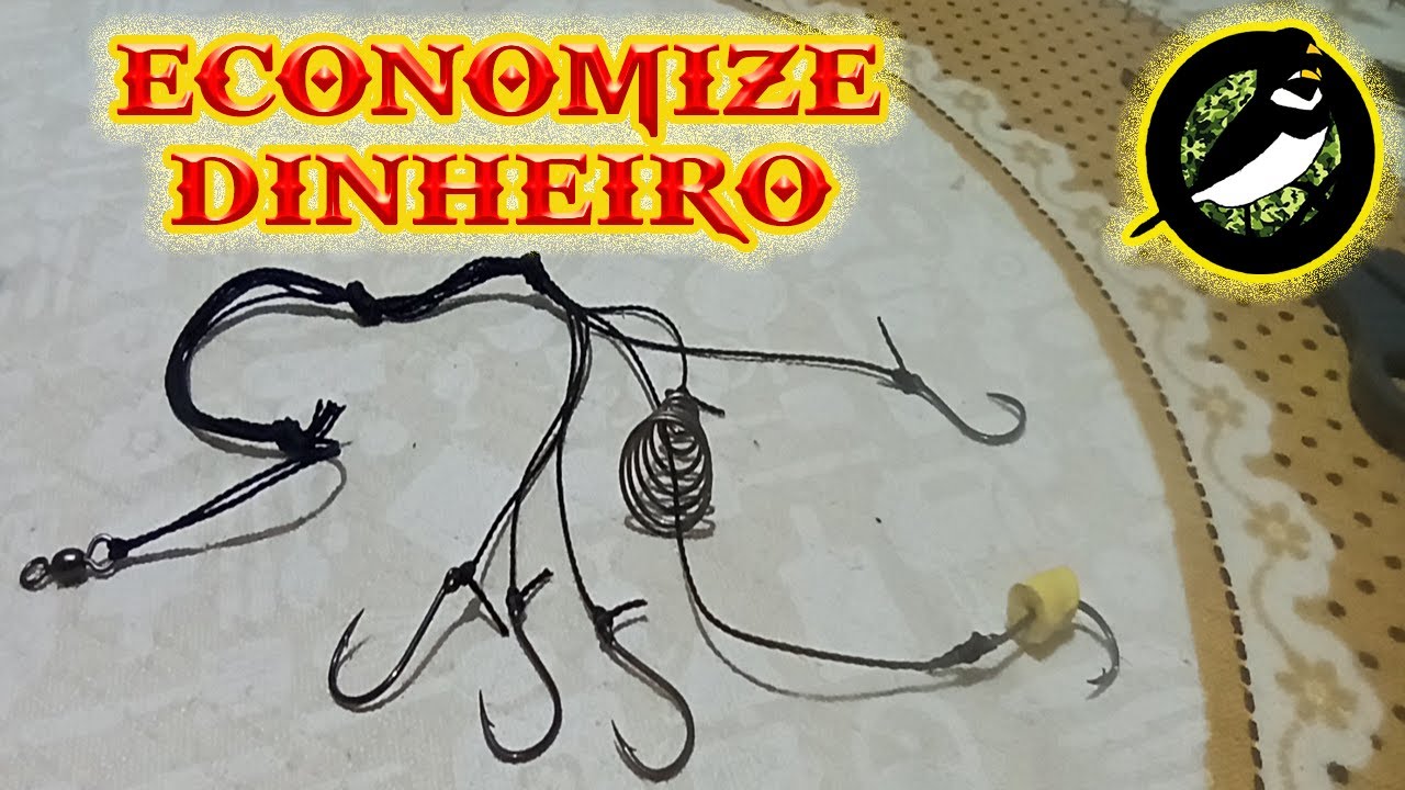 COMO FAZER CHUVEIRINHO PARA PESCAR CARPAS