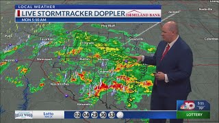 Morning Forecast - Monday May 26th