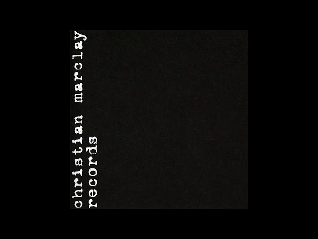 Christian Marclay–Records 81 to 89 (1997) - YouTube