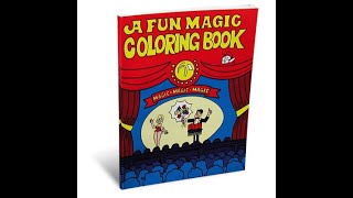 Magic Coloring Book Pocket Size @dynamitemagicshop