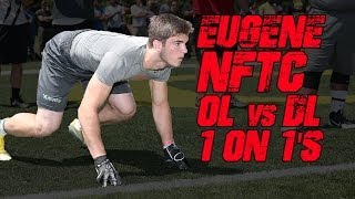 Oregon OL vs DL 1 on 1's | 2014 Nike Football Training Camp