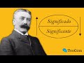 Significado y significante I Signo lingüístico I Ferdinand de Saussure