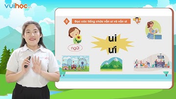 Tiếng việt lớp 1 sách chân trời sáng tạo - Chủ đề 8- Bài 3 | ui, ưi |Tiếng Việt lớp 1