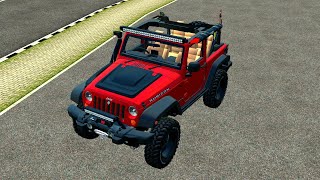 Jeep Wrangler Off Road by MAH Channel | BUSSID Car Mod