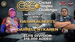Darrell Nykanen vs Dasan Alberts | Season 11 | CSC | Cricket Singles Challenger Series