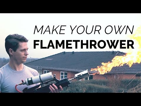 Make your own Flamethrower! (It's easy)