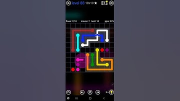 How To Solve Flow Free Bridges 10x10 Mania Pack Level 88 Board Walk Through Solution Walkthrough