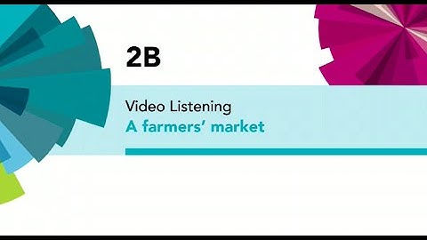 English File 4thE - Intermediate Plus - Video Listening - 2B A farmers
