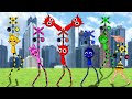【 踏切アニメ 】異次元の扉に吸い込まれてしまう踏切たち 😂😂😂 Sprunki Incredibox as Fumikiri Railroad Crossings Meme Animation!!!
