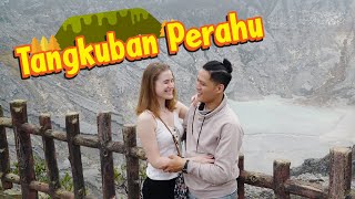 WISATA KE TANGKUBAN PERAHU / PERTAMA KALI UNTUK MARIYA
