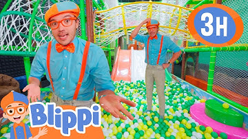 Blippi VS Gymnast HIDE AND SEEK + More | Blippi And Meekah Best Friend Adventures
