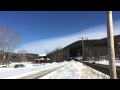 Pan Am Railways Plow Extra in Slow Motion - YouTube