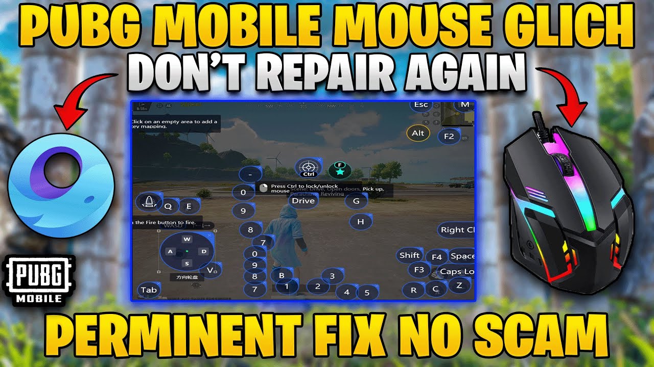 GAMELOOP Mouse Unlock Permanent Fix No More Mouse Cursor Glich 