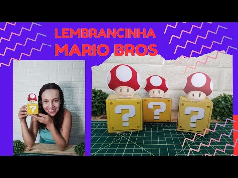 DIY: Mimo inspirado no Jogo Mario Bros