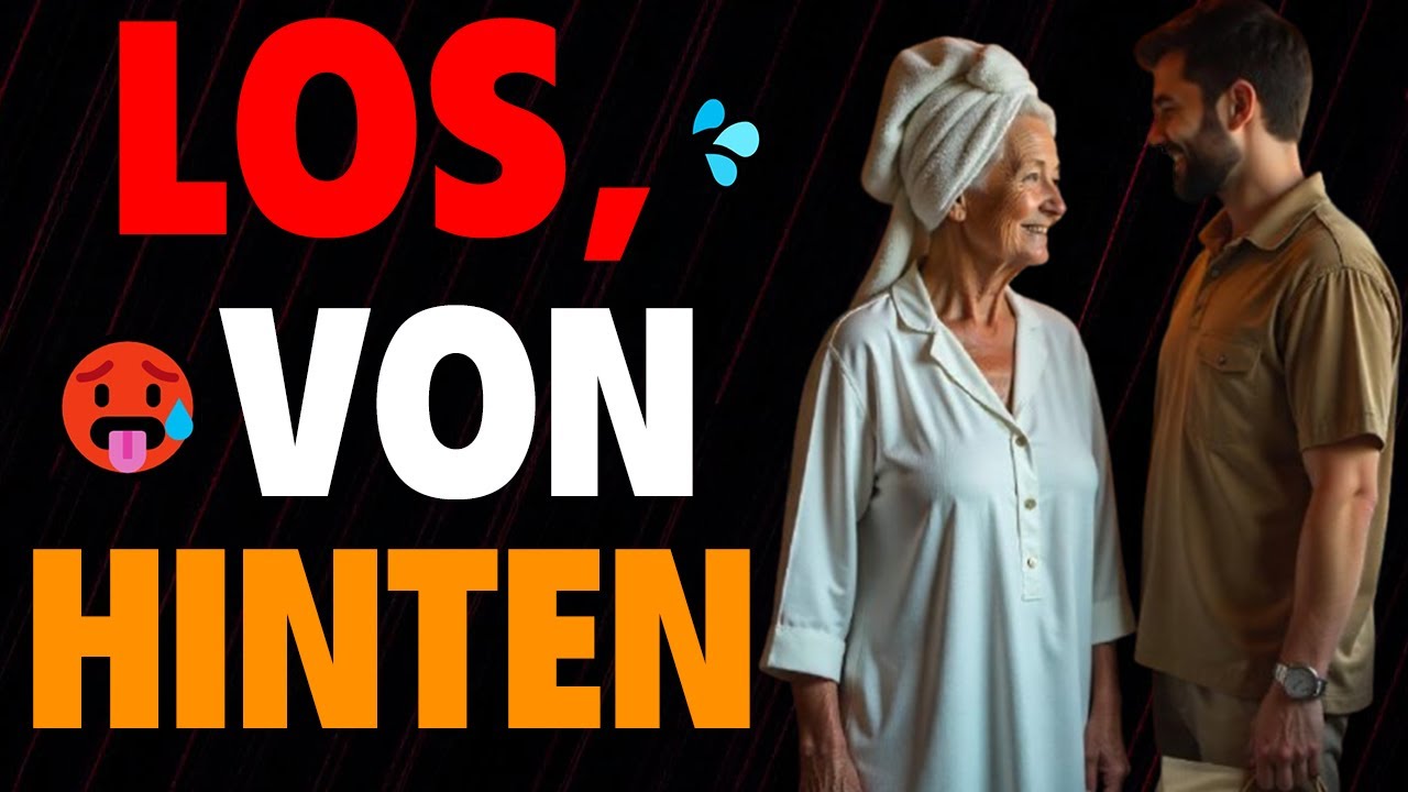 Los, von hinten sagte die 68-jährige Oma, als der 20-jährige Kurier ankam